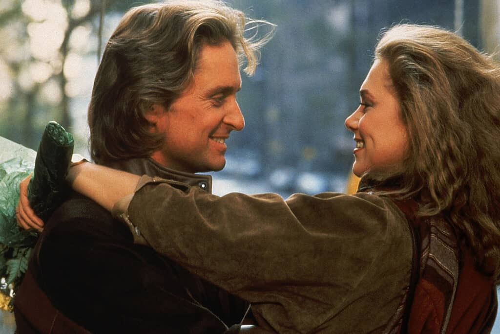 Romancing the Stone, Kathleen Turner, Michael Douglas