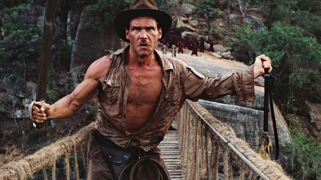 Indiana Jones and the Temple of Doom, revisited, review, Steven Spielberg, Harrison Ford