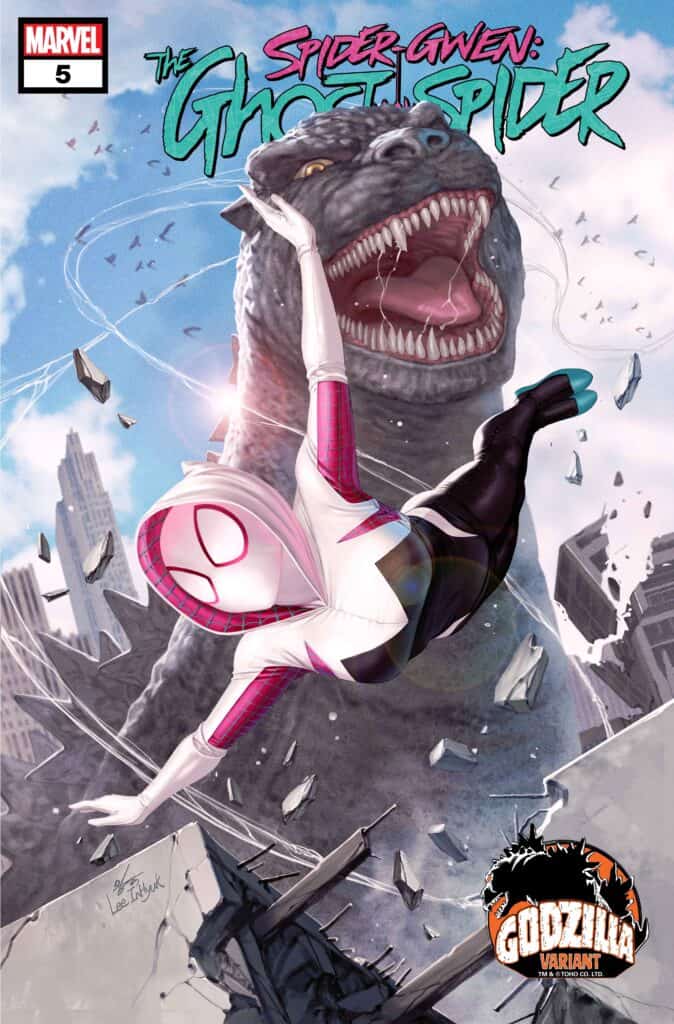 Spider-Gwen Godzilla