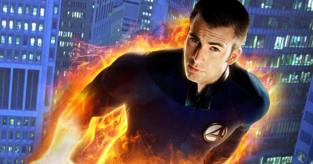 Chris Evans, Human Torch, Fantastic Four