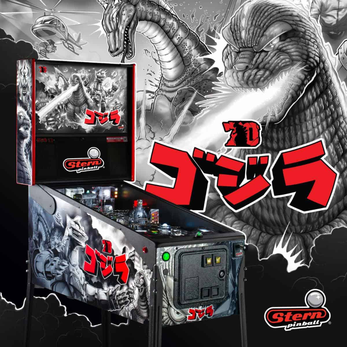 Godzilla, pinball