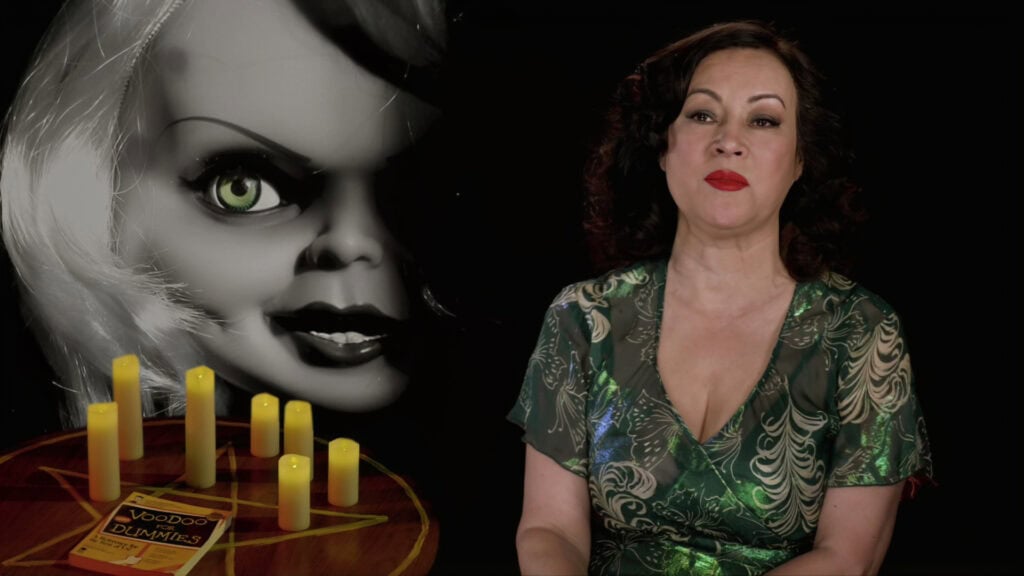 Jennifer Tilly in Doc of Chucky (2024).